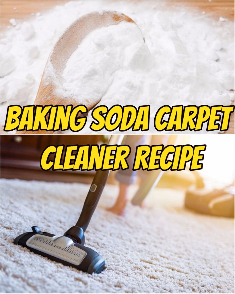 how to get rid of carpet stains with baking soda