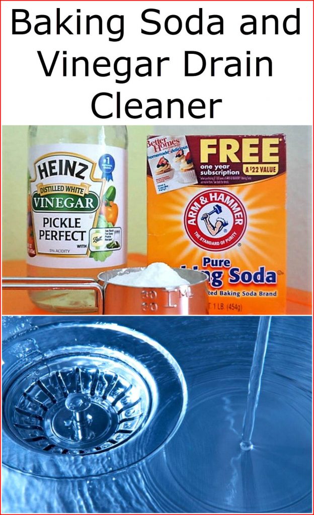 Baking Soda And Vinegar Drain Cleaner Baking Soda Uses And DIY Home   Baking Soda And Vinegar Drain Cleaner 624x1024 