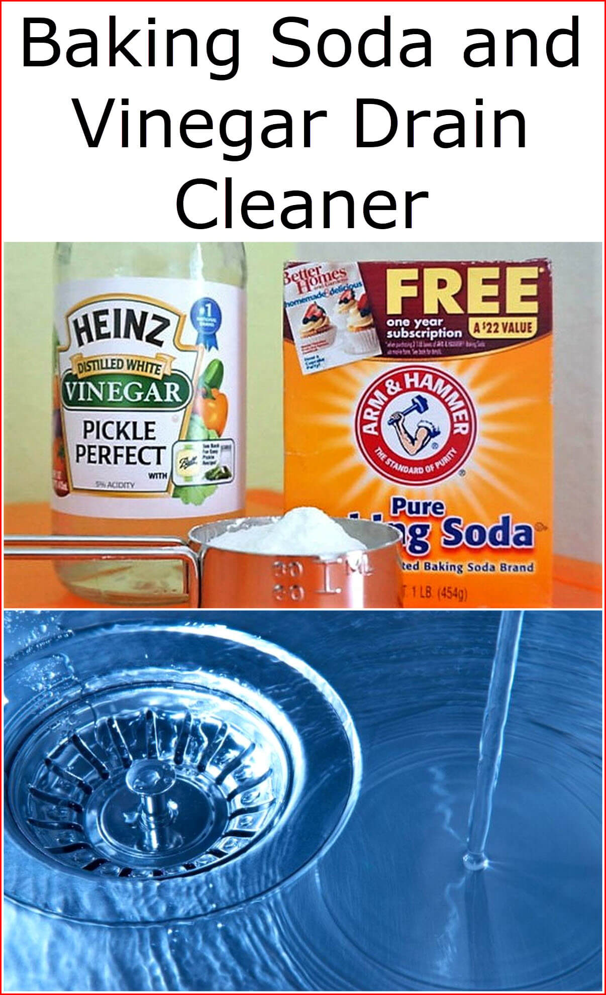 Baking Soda And Vinegar Drain Cleaner Baking Soda Uses And DIY Home 