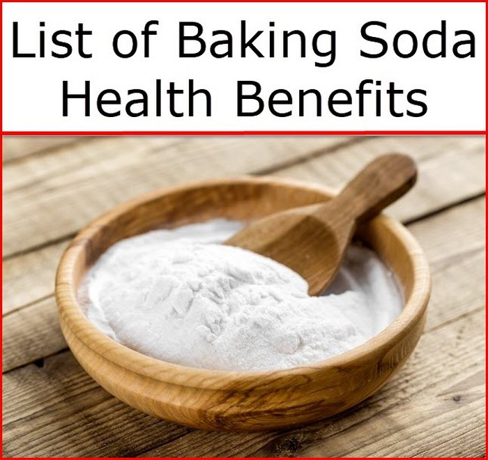 List of Baking Soda Health Benefits