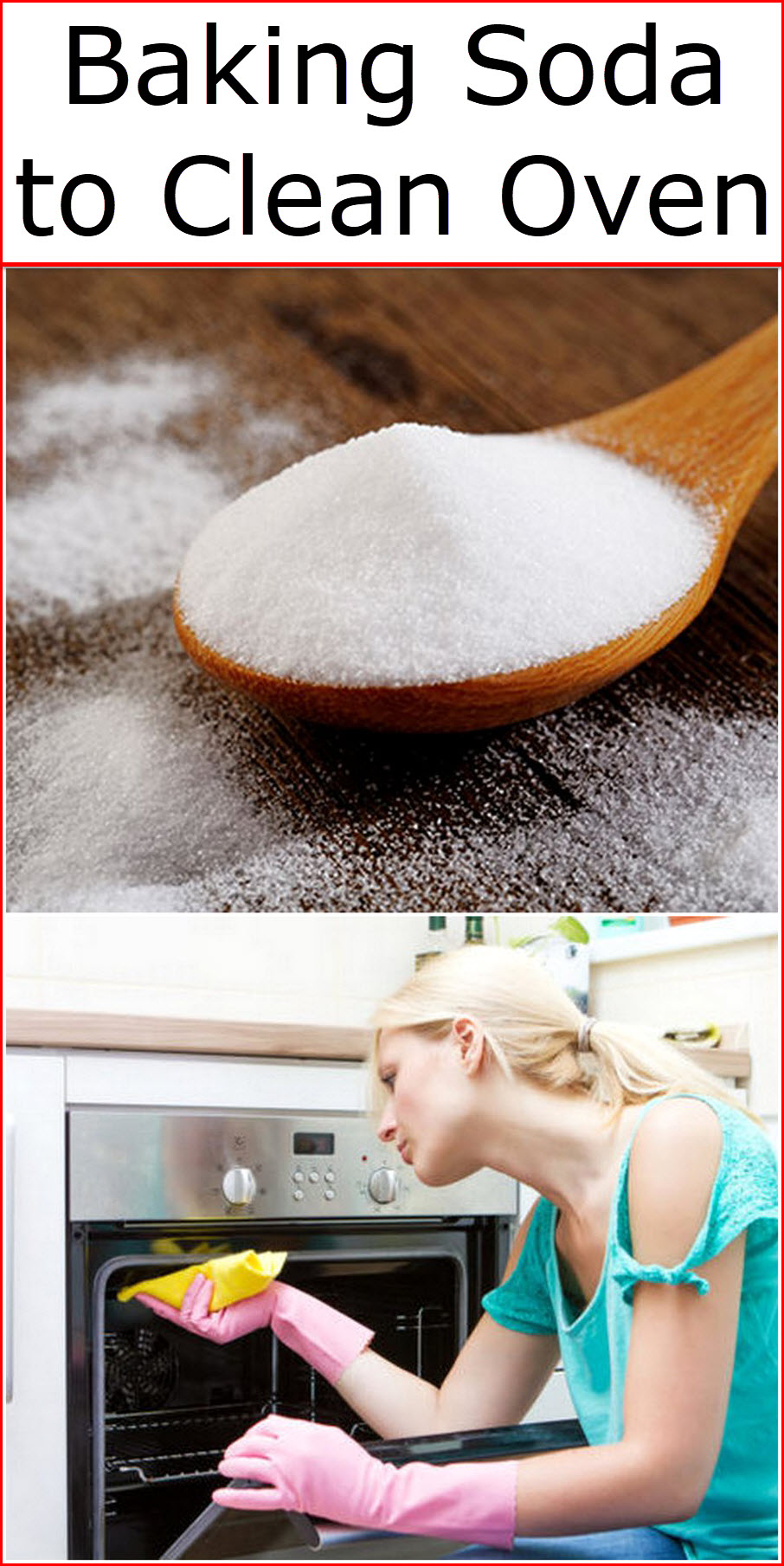 Baking Soda To Clean Oven 