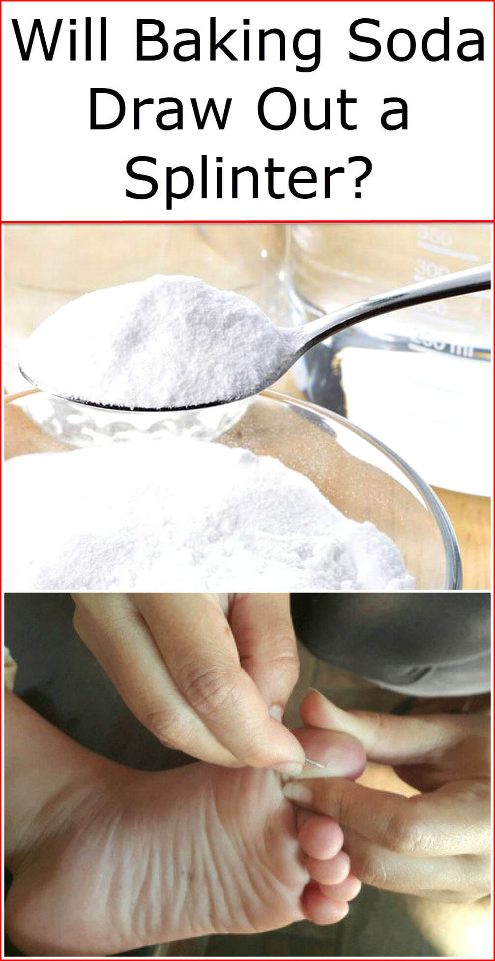 Will Baking Soda Draw Out a Splinter? Baking Soda Uses and DIY Home